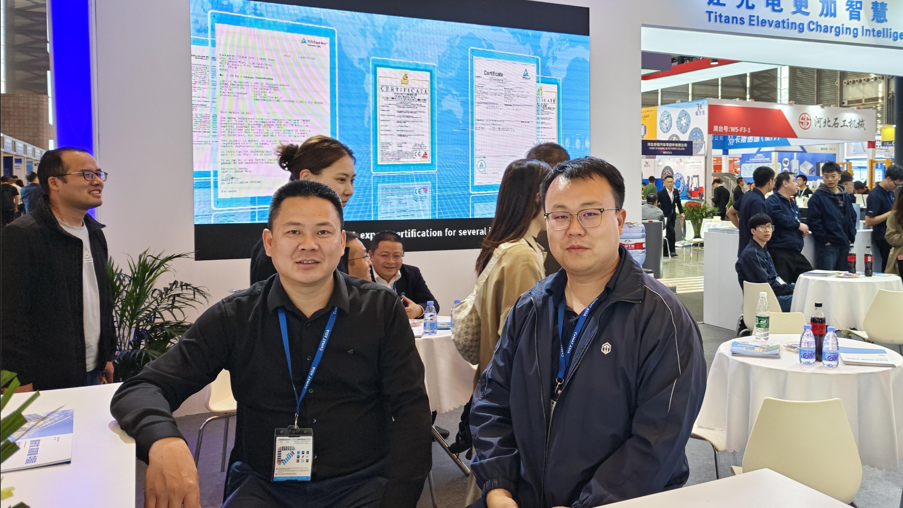 CeMAT ASIA 2024盛大開幕，泰坦智能展臺(tái)客戶絡(luò)繹不絕！