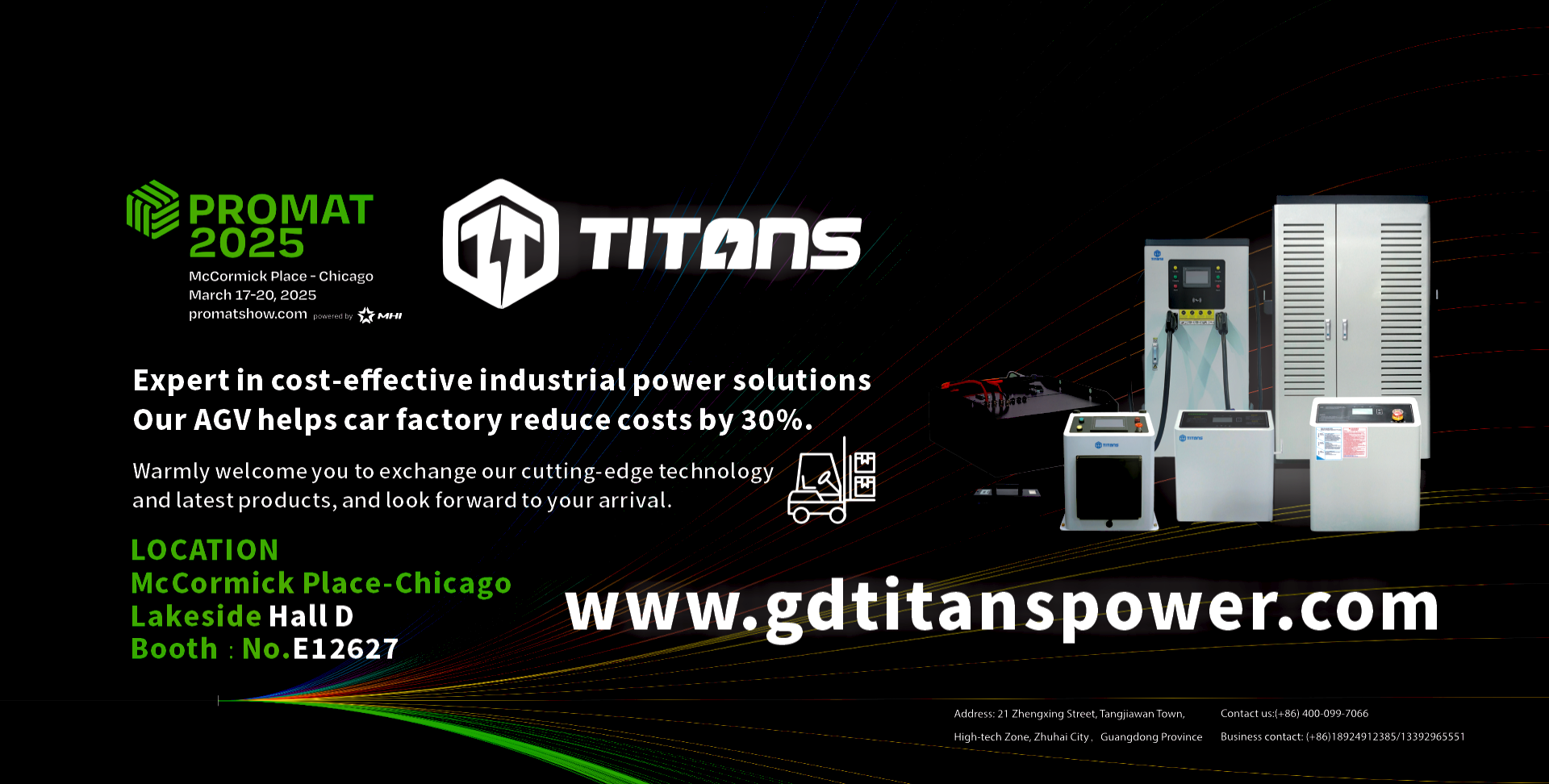 泰坦智能亮相ProMat 2025，推動(dòng)智能物流新發(fā)展
