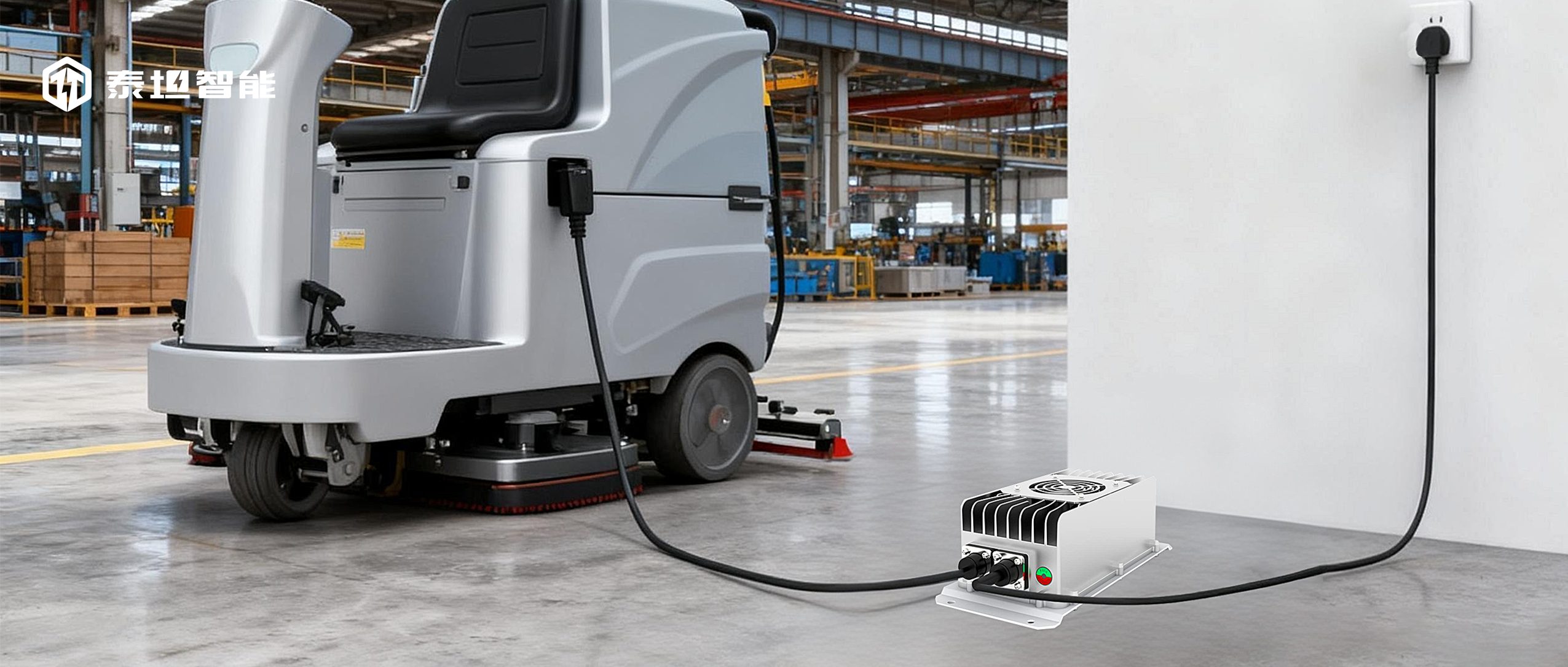 泰坦智能 | TTGF-2415系列車載密閉電源：為24V電動洗地機(jī)注入高效動力，解鎖清潔新可能！