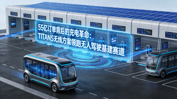 泰坦智能 | 55億訂單背后的充電革命：TITANS無線方案領(lǐng)跑無人駕駛基建賽道