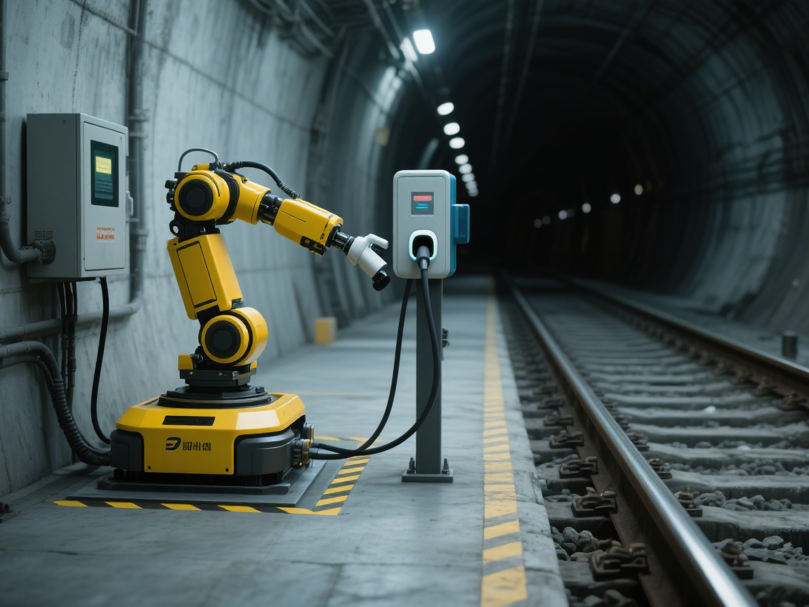 鐵路巡檢機器人配插圖 鐵路巡檢機器人配插圖