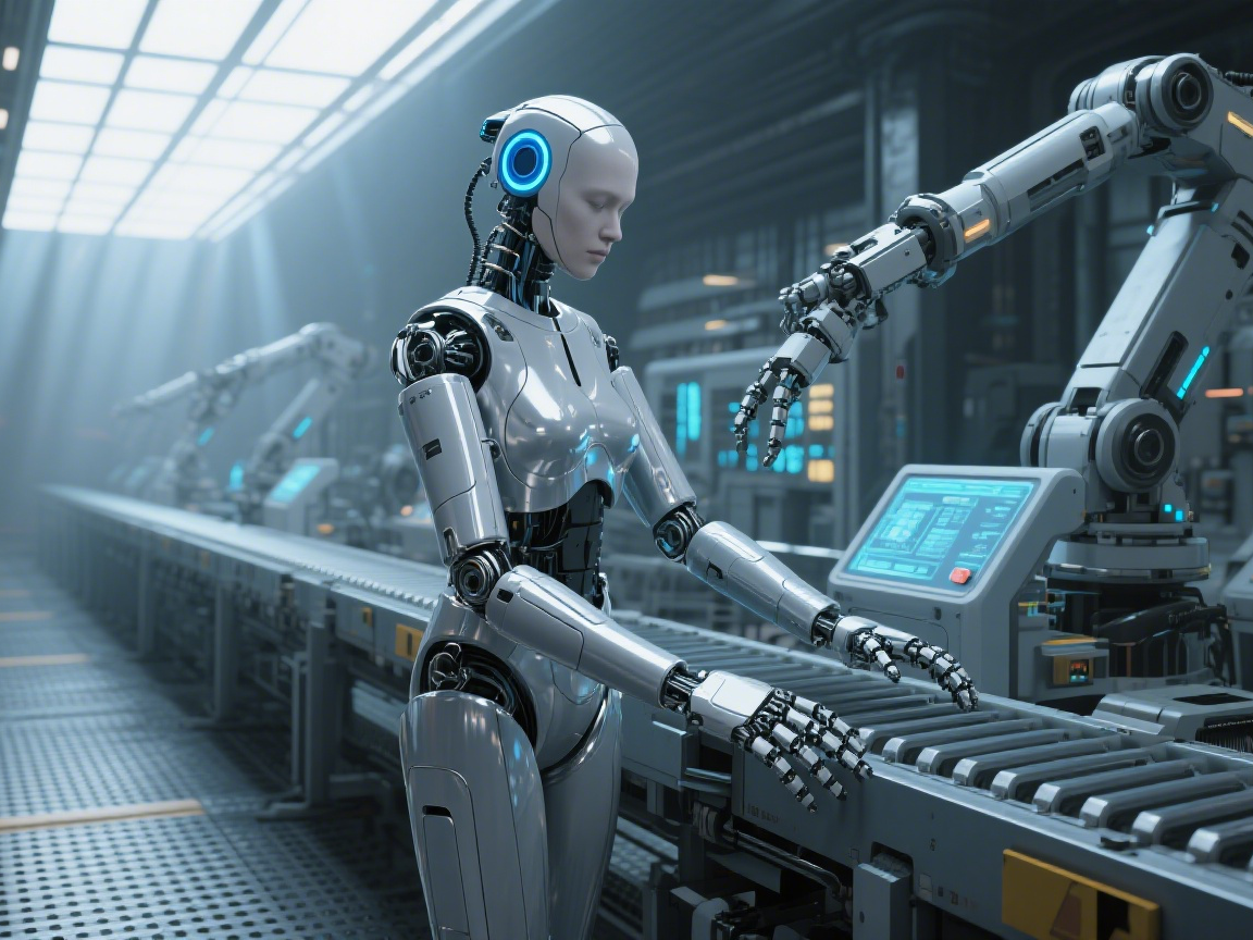 工廠人形機(jī)器人