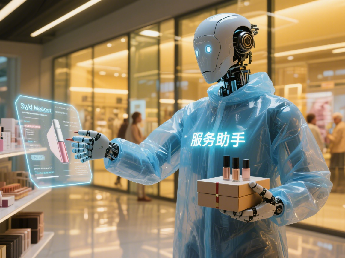 商場(chǎng)人形機(jī)器人